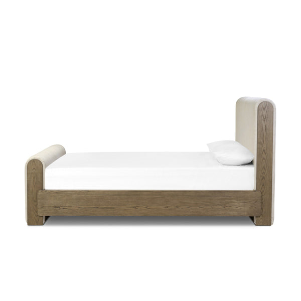 Sloane King Bed - Crypton Wayfarer Snow