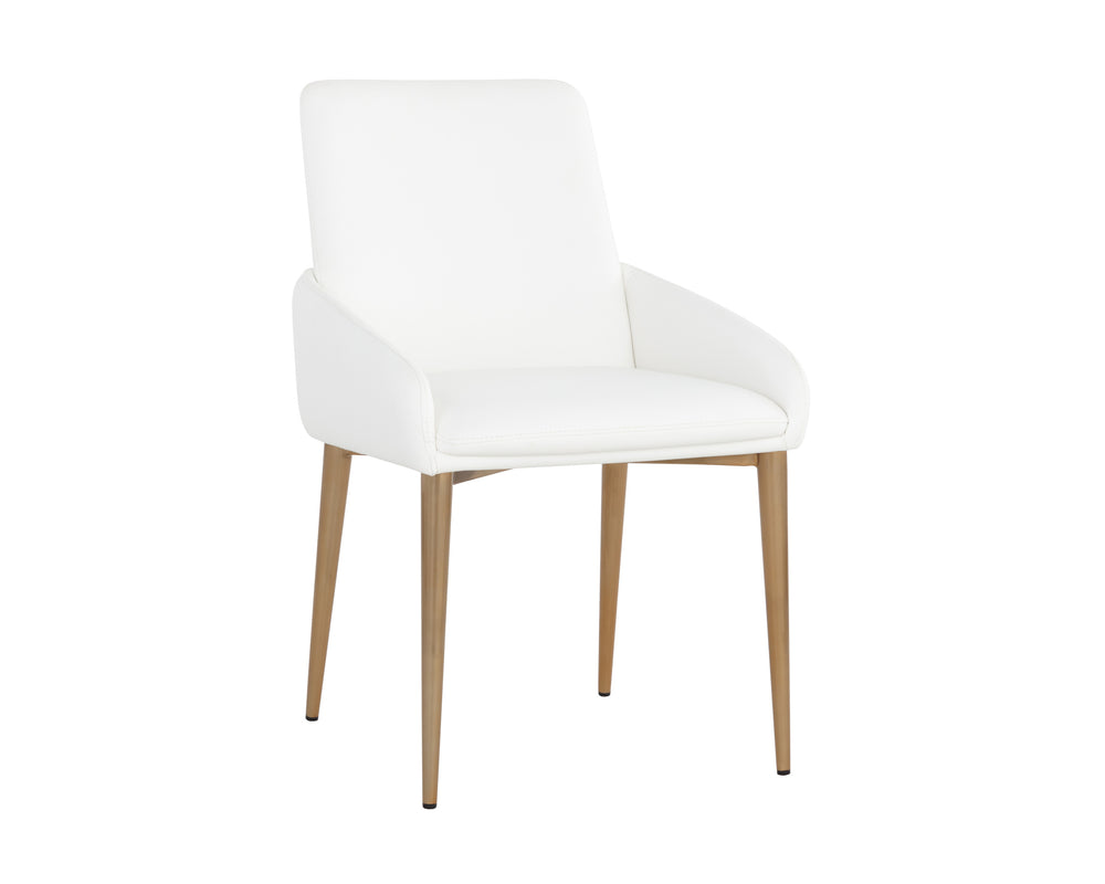 CARLO DINING ARMCHAIR - GOLD - DILLON SNOW
