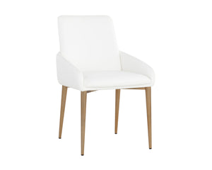 CARLO DINING ARMCHAIR - GOLD - DILLON SNOW