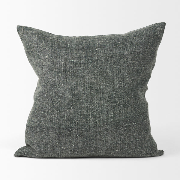 Jack Green Linen Square Decorative Pillow Cover