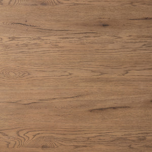 Olexey Oval Dining Table in Rubbed Light