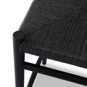 Lomas Bar + Counter Outdoor Stool - Vintage Coal