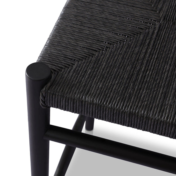Lomas Bar + Counter Outdoor Stool - Vintage Coal