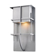 Stillwater  1 Light Outdoor in Silver Finish