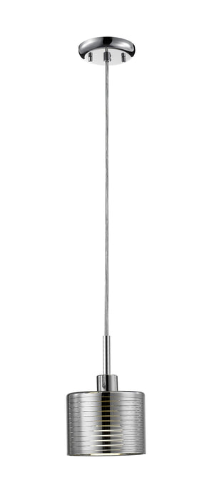 Sempter 1 Light Pendant in Chrome  Finish