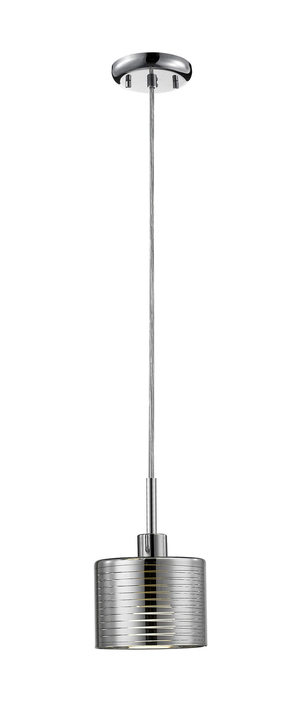 Sempter 1 Light Pendant in Chrome  Finish
