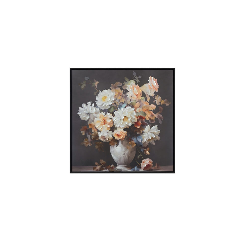 Moe's Atelier Framed Multicolor Floral Painting