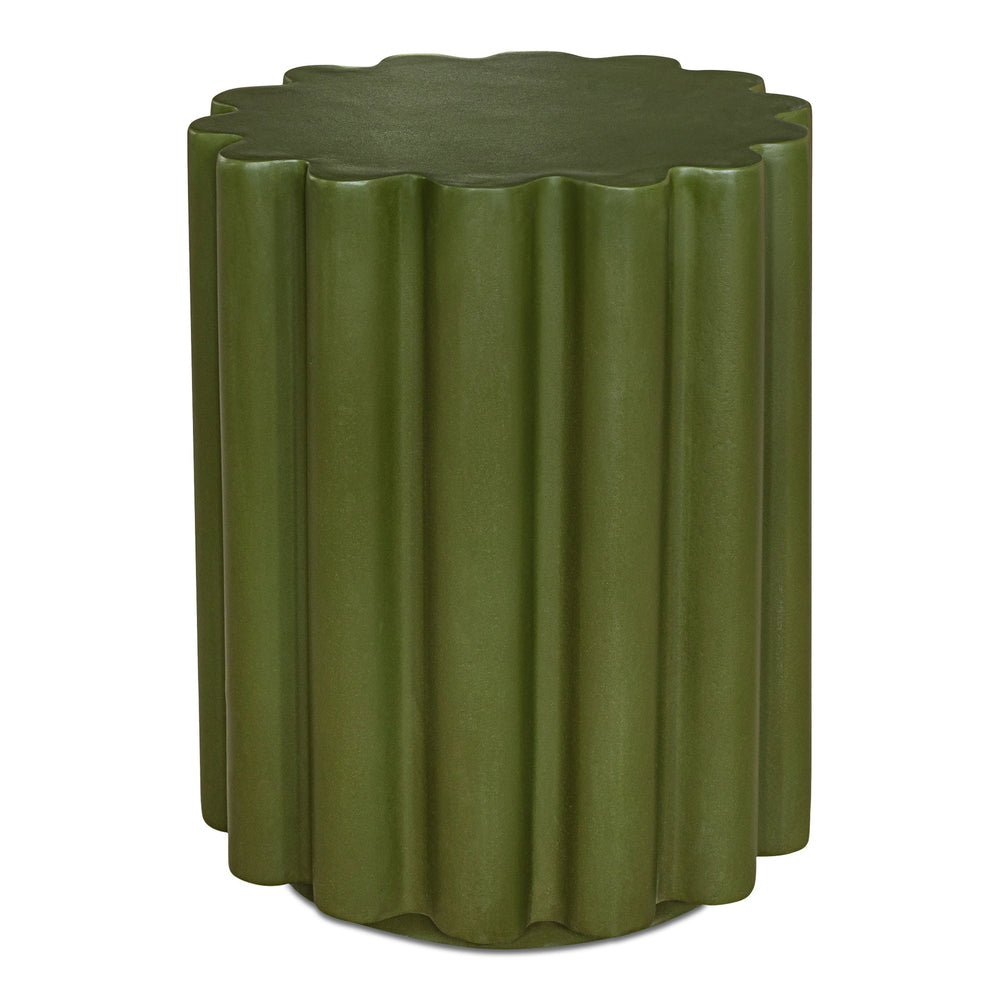 Moe's Taffy Green Accent Table