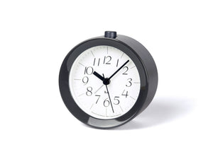 Riki Alarm Clock - Gray Glossy