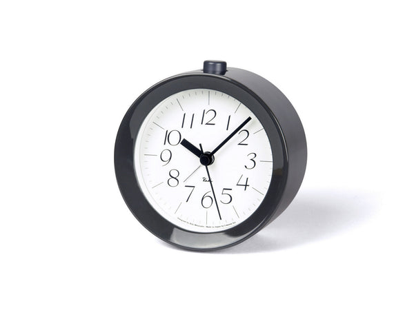 Riki Alarm Clock - Gray Glossy