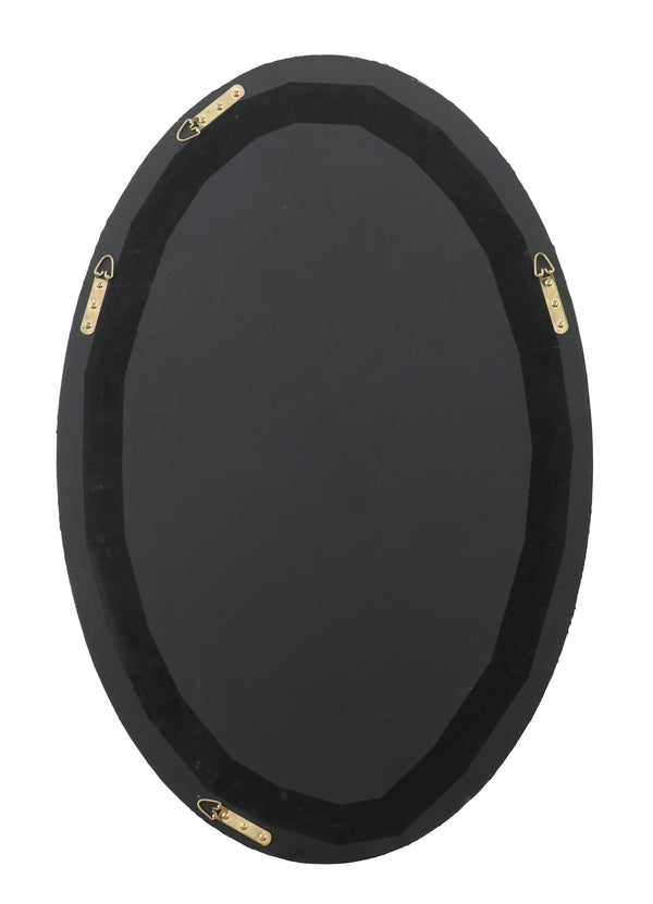 Ovation Oval Wall Mirror, White