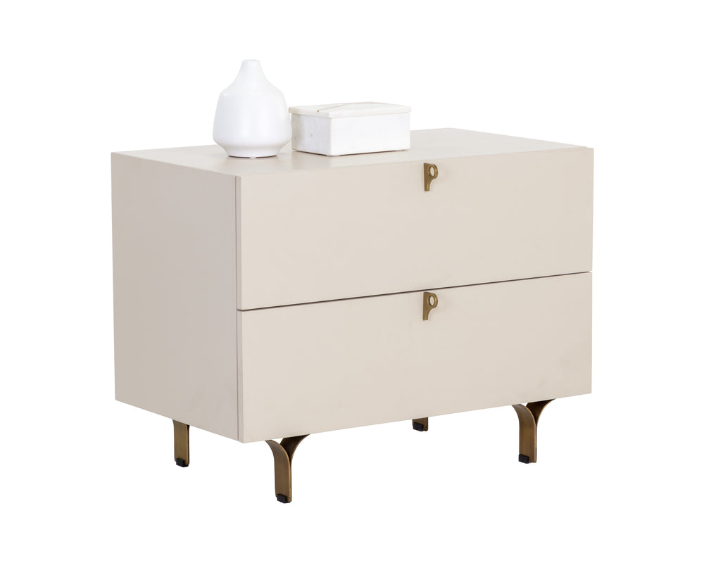 CELINE NIGHTSTAND - LARGE - CREAM