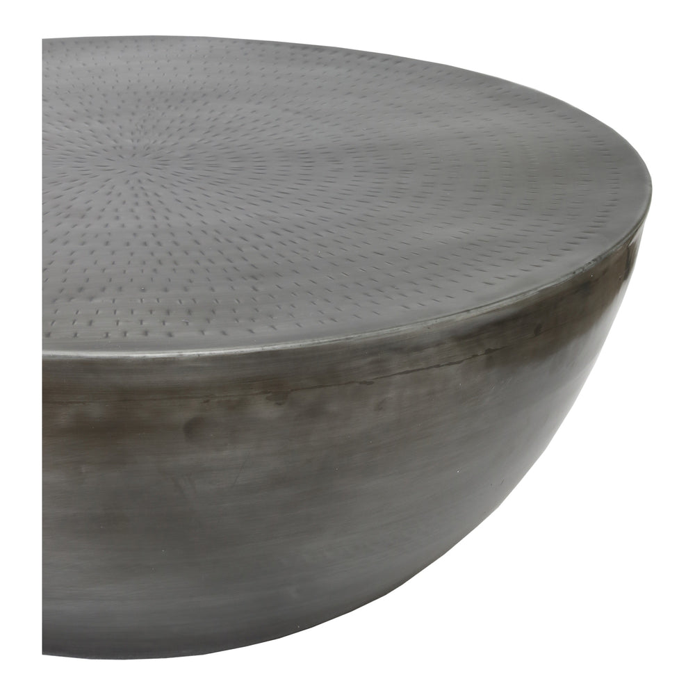 Moe's Conga Coffee Table in Antique Zinc Finish