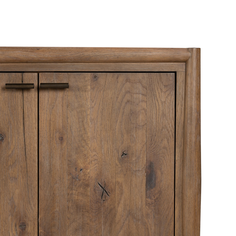 Glenview 6 Door Sideboard In Weathered Oak