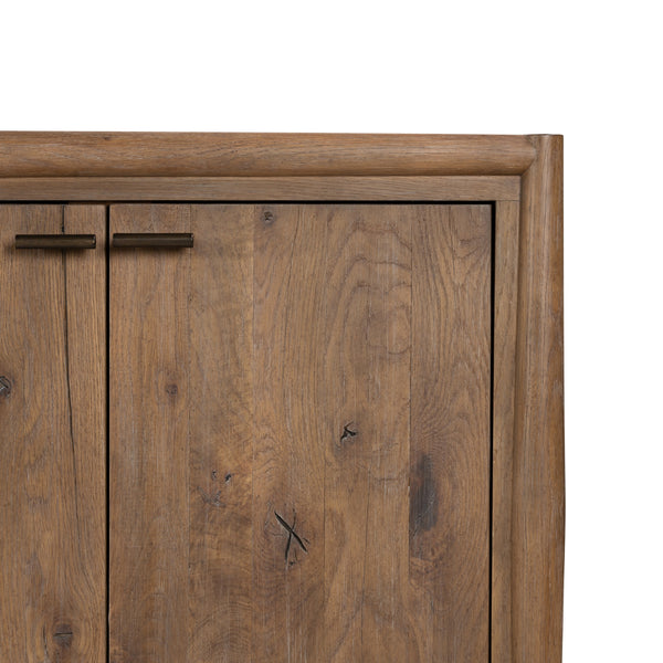 Glenview 6 Door Sideboard In Weathered Oak