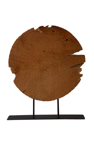 Teak Sculpture Set