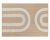 DERBY HAND-WOVEN RUG - SAND / CREAM - 10' X 14'