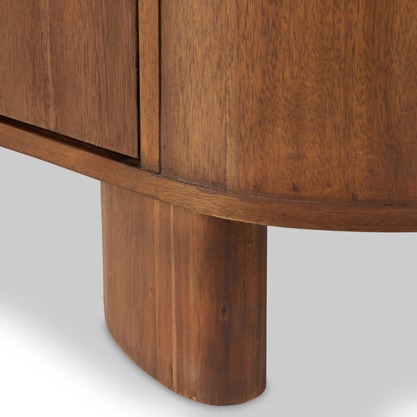 Paden Sideboard In Seasoned Brown Acacia