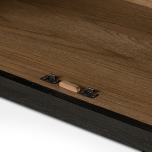 Millie Large Sideboard in Matte Black