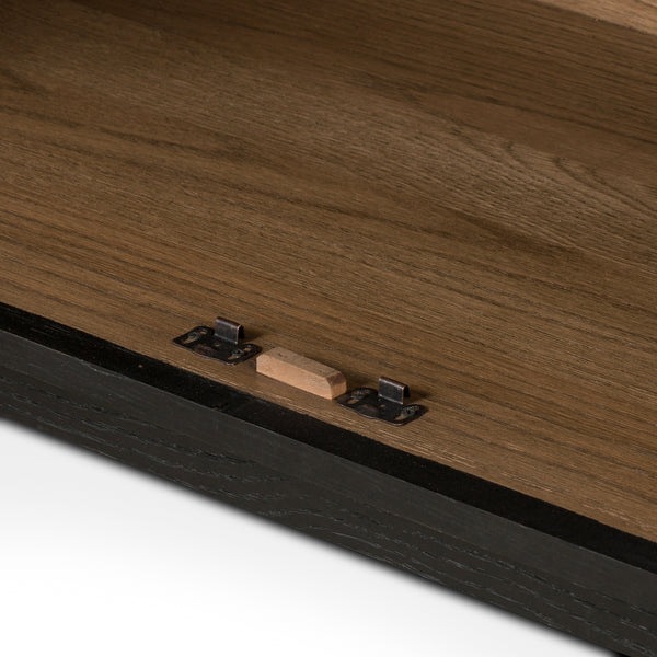 Millie Large Sideboard in Matte Black