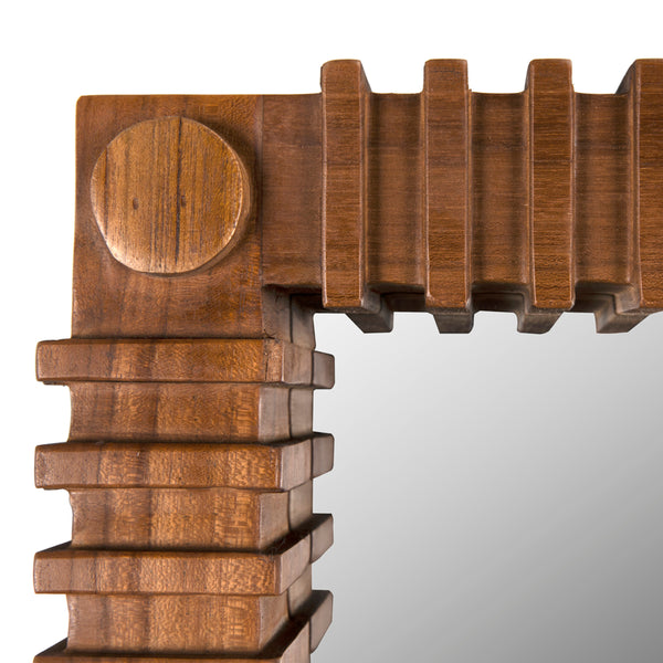 Rift Mirror, Teak