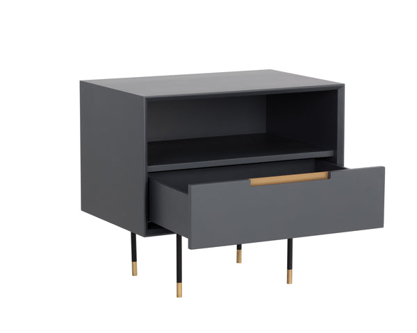 DANBURY NIGHTSTAND - SLATE NAVY
