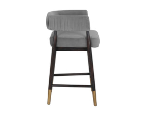 CALLEM COUNTER STOOL - ANTONIO CHARCOAL