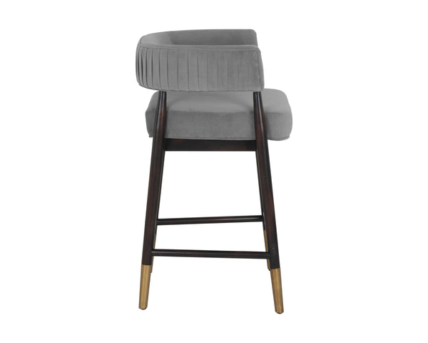 CALLEM COUNTER STOOL - ANTONIO CHARCOAL