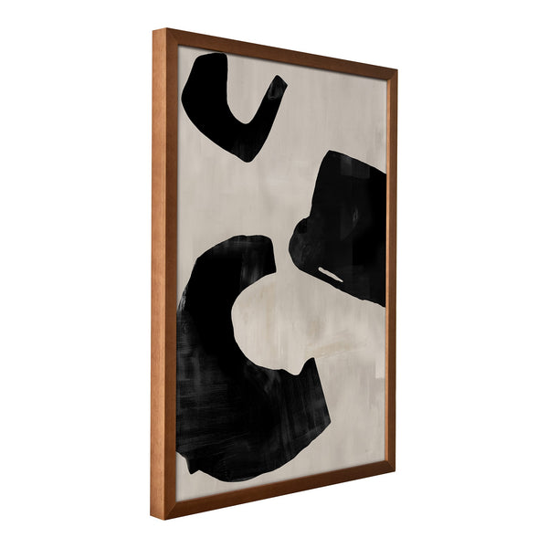 Wells 2 Framed Painting with Solid Pine Frame