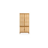Moe's Seymour Tall Cabinet with Rattan Doors