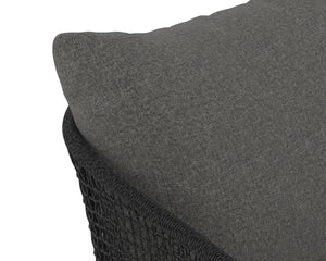 CAPRI DINING ARMCHAIR - NATURAL - GRACEBAY GREY