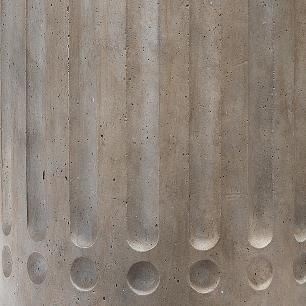 Annex Cement Table Lamp with Linen Shade