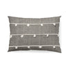 Linda 13 x 21 Navy And Cream With White Detail Decorative Pillow Cover