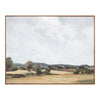 Vast Country Framed Painting with Multicolor Design
