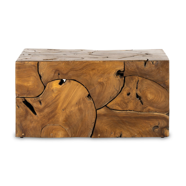 Tomlin Outdoor Bunching Table In Teak Root