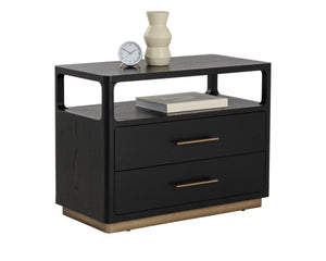 DANETTE NIGHTSTAND - BLACK