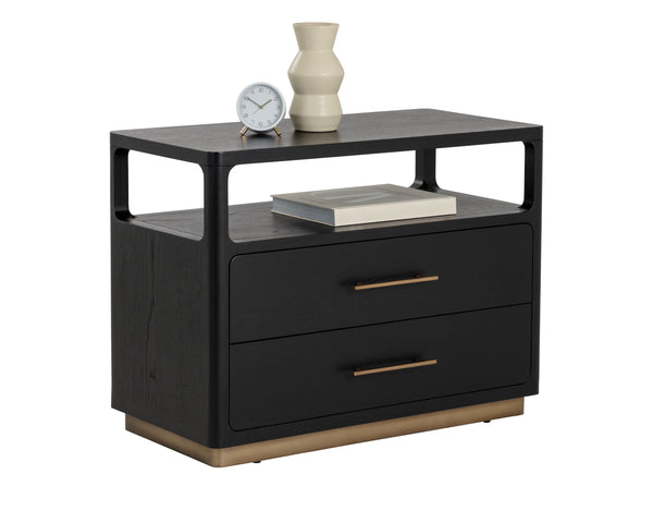 DANETTE NIGHTSTAND - BLACK