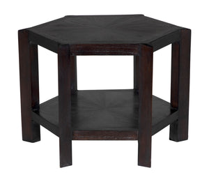 Yehuda Large Side Table, Sombre Finish