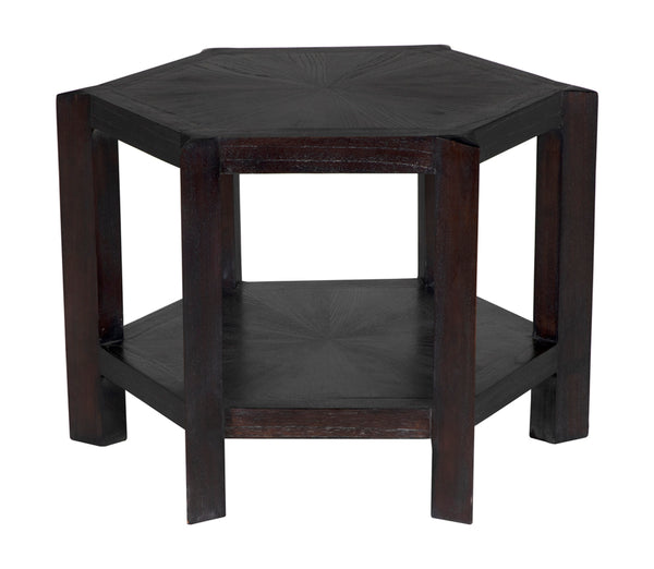 Yehuda Large Side Table, Sombre Finish