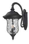 Armstrong Outdoor Wall Light in Black Finish