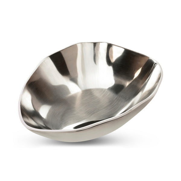 Moe's Forde Decorative Bowl in Silver