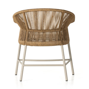 Irving Outdoor Dining Armchair In Sand