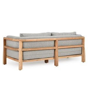 Aston Outdoor Sofa - Natural/Gray Teak