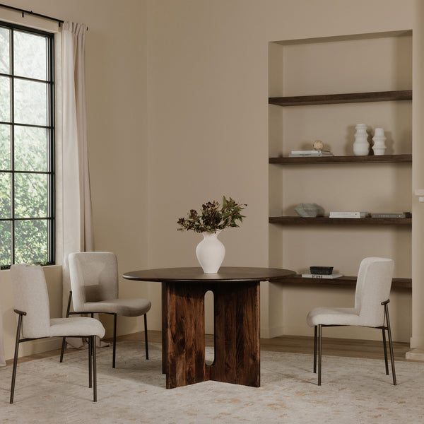 Moe's Early Dining Chair Set of 2 in Beige