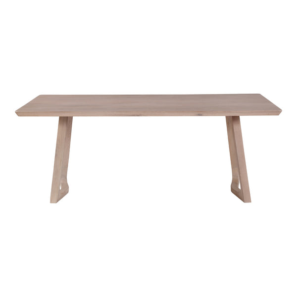 Moe's Silas Dining Table in White Oak