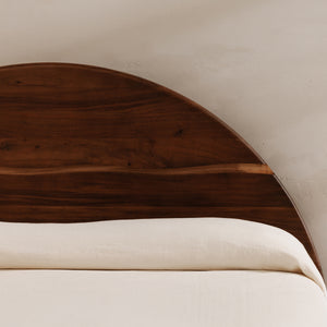 Watson King Bed with Live-Edge Acacia
