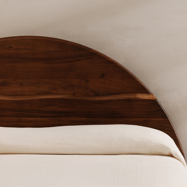 Watson King Bed with Live-Edge Acacia
