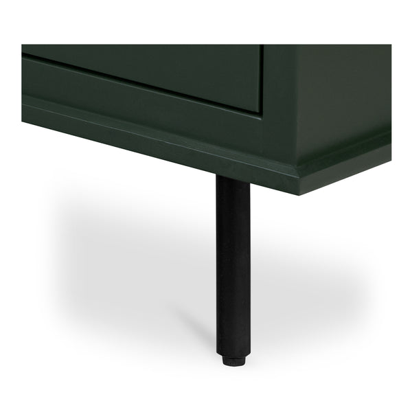 Reagan 6 Drawer Dresser in Deep Green