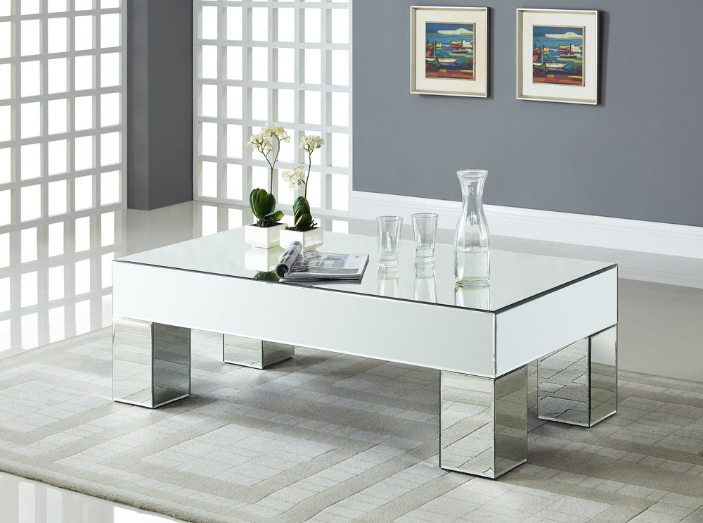 Kristi Coffee Table In Mirrored