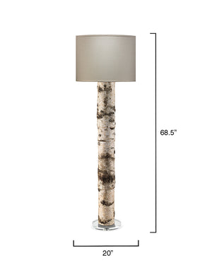 Forrester Birch 1-Light Floor Lamp